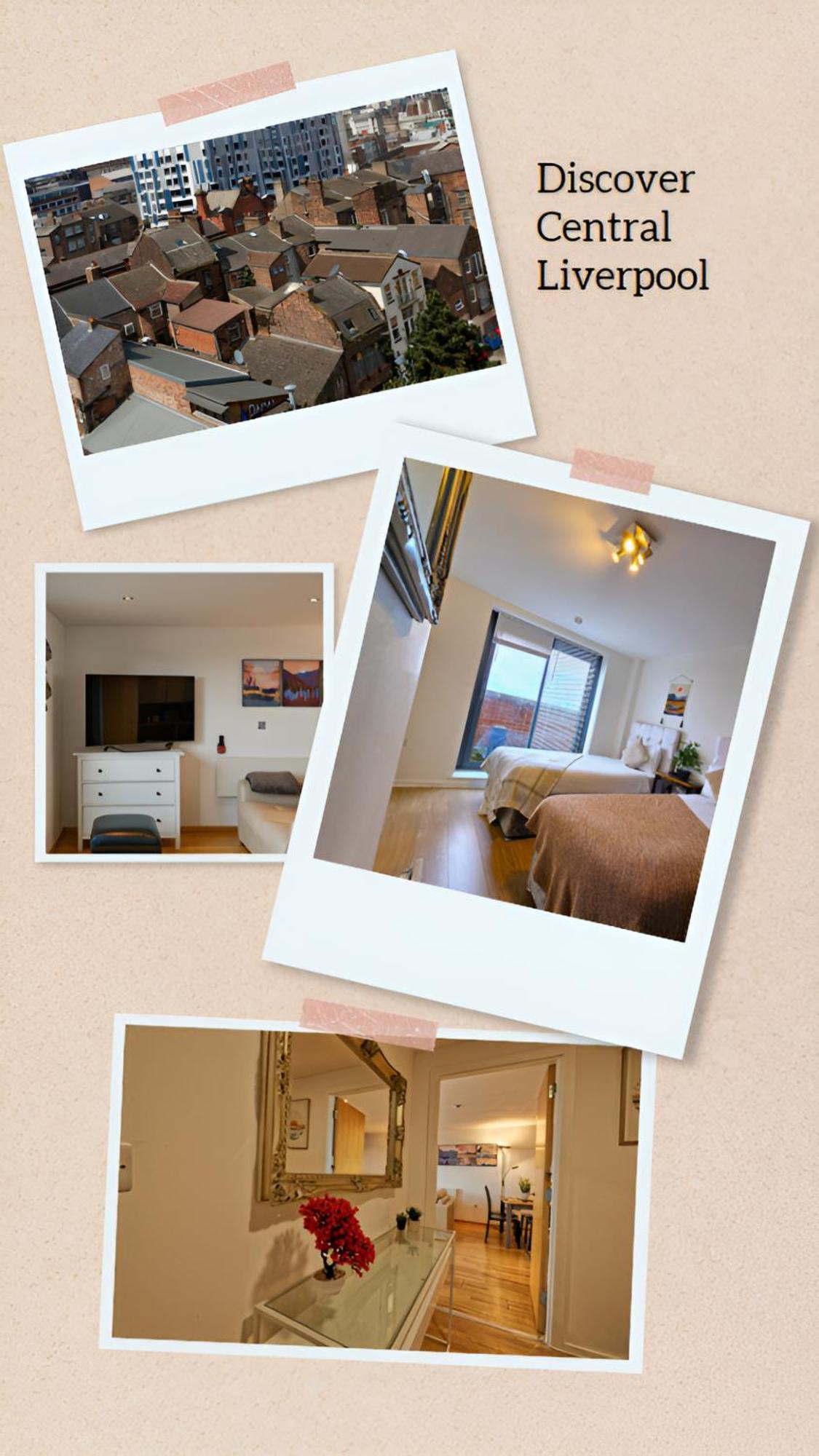 Sidemersey Livings- Convenient 1-bedroom Flat With A View, *